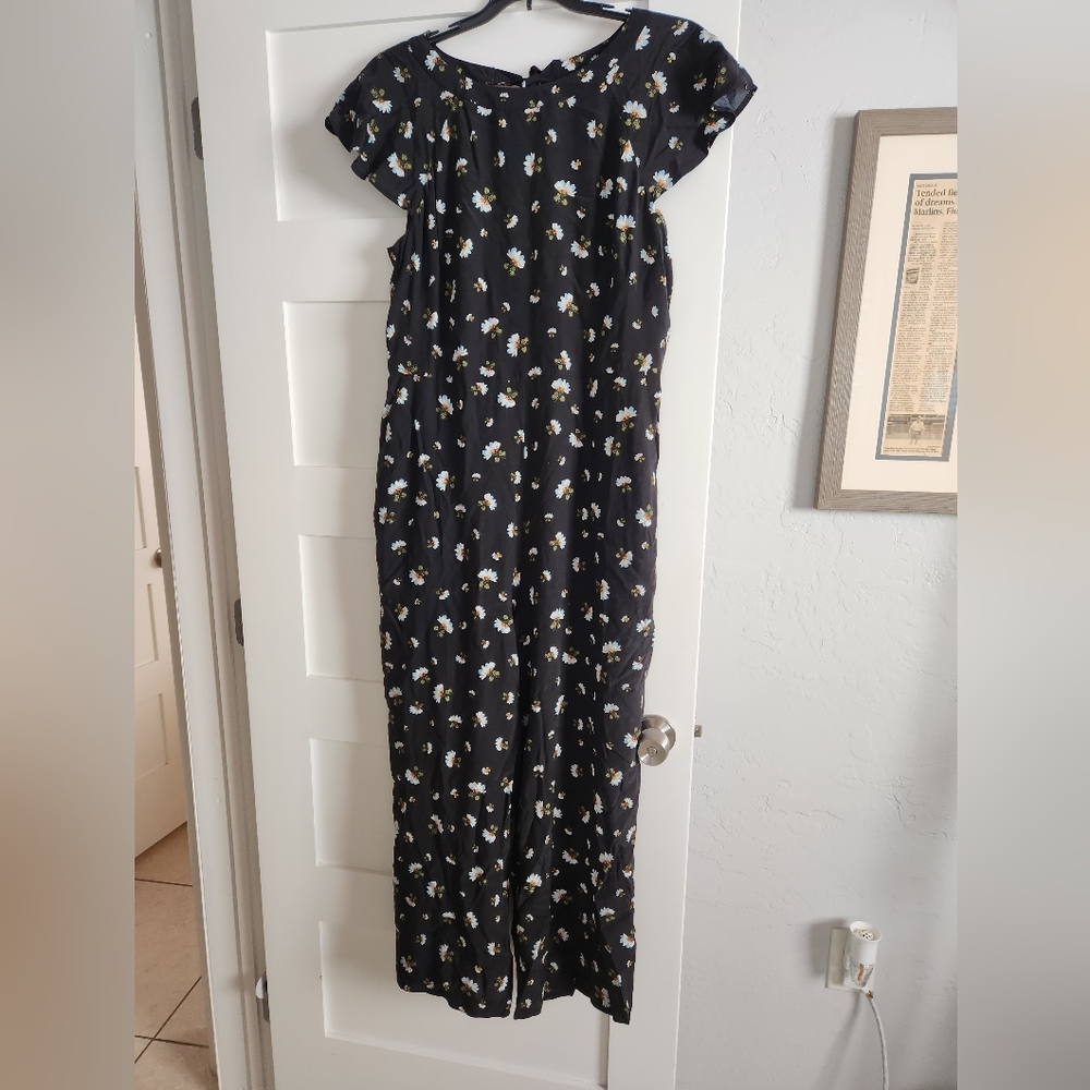 Loft Wide Leflg Jumpsuit NWT